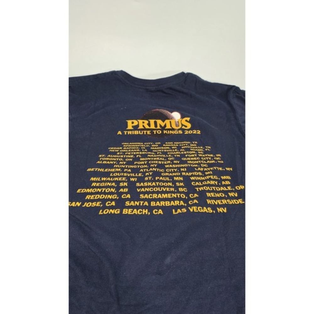 Primus 2022 Tribute Kings Tour Concert Shirt Mens Small Merch Official - Picture 7 of 8